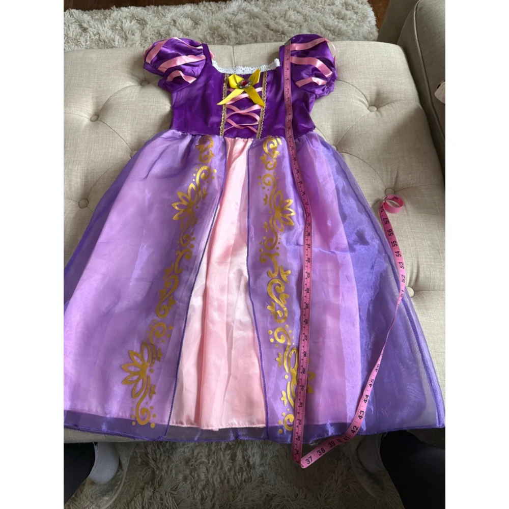 Girls Princess Costume Purple Pink size 7/130